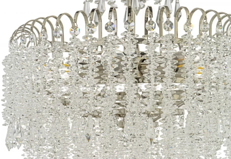 Подвесная люстра Arti Lampadari Daverio E 1.5.40.105 N (220V, хрусталь, на цепи)