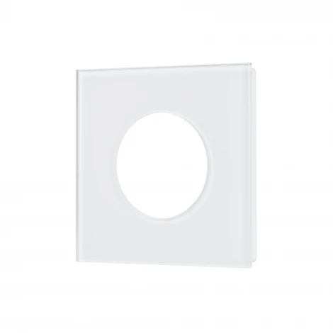 Рамка стеклянная FRM-GLARE-GC-1-WH (Arlight) 043832