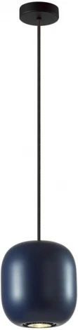 Подвесной светильник Odeon Light Cocoon 5060/1CA PENDANT темн.синий/черный/металл GU10 LED 4W (220V, на проводе)