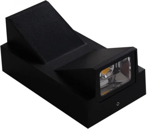 Архитектурная подсветка светодиодная Reluce 86689-9.2-002KT LED2*5W BK (220V, IP65)