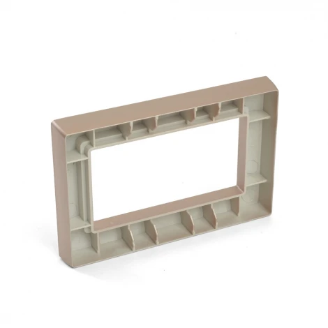 Рамка на 2 поста (шампань) Stekker Катрин 50049