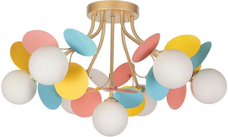 Потолочная люстра Arte Lamp Peacock A1369PL-7MD