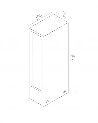 Наземный светильник Maytoni Hof O422FL-L6GF (LED, 220V, IP65)