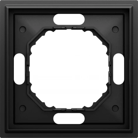 Рамка 1-я, черный графит Donel S08 DS21157