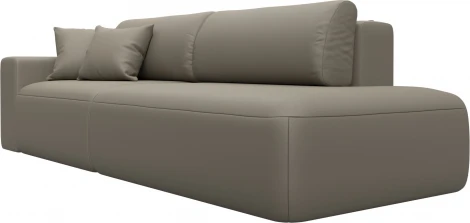 Диван прямой Лига-036 НПБ Модерн подлокотник слева Лига Диванов (Экокожа) арт.127709L