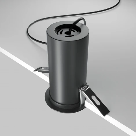 Встраиваемый светильник светодиодный Maytoni Focus Led DL125-L12-4K-B (220V, круглые)