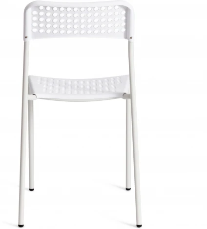 Обеденный стул Tetchair ADDE (Металл,Пластик/Белый) 19257
