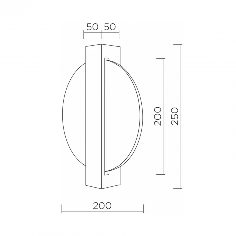 Бра светодиодное с регулировкой цветовой температуры LED4U L7366-2 BS