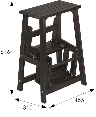 Табурет- стремянка венге от фабрики Mebelik