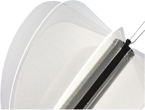 Подвесной светильник ST Luce Fesale SL6509.403.01 Черный/Прозрачный LED 1*45W 4000K (220V, на тросе)
