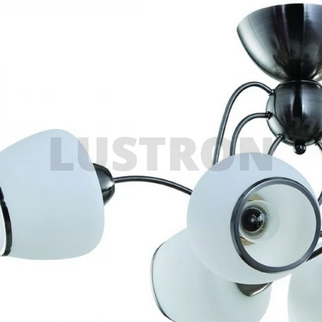 Потолочная люстра IDLamp Andreina 816/6PF-Darkchrome