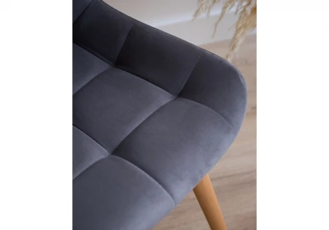 Стул деревянный Челси темно-серый (zd 995) / светлое дерево np 632457