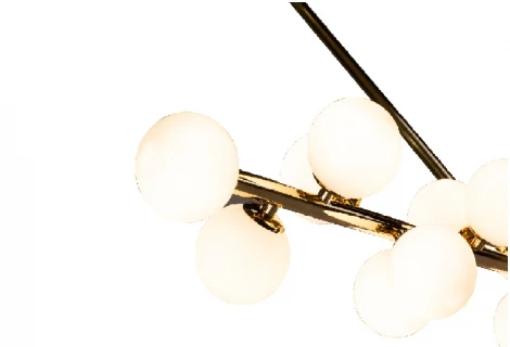 Потолочная люстра на штанге AM Group AM486 GOLD L1000