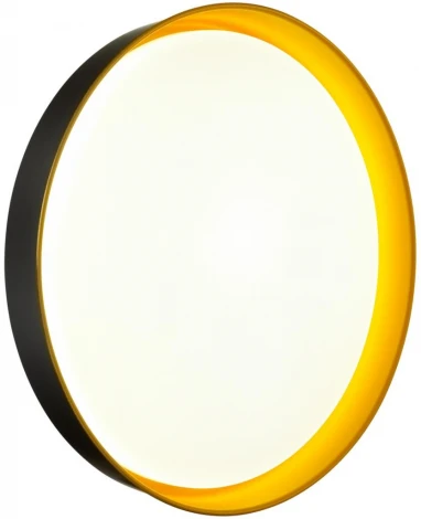 Настенно-потолочный светильник Sonex Tuna Yellow 7711/DL пластик/белый/желтый LED 48Вт 4000К D400 IP43 (220V, круглые)