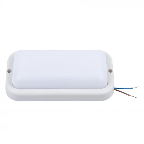 Светильник светодиодный влагозащищенный прямоугольник 4000K Volpe ULW-Q228 12W/4000K IP65 WHITE