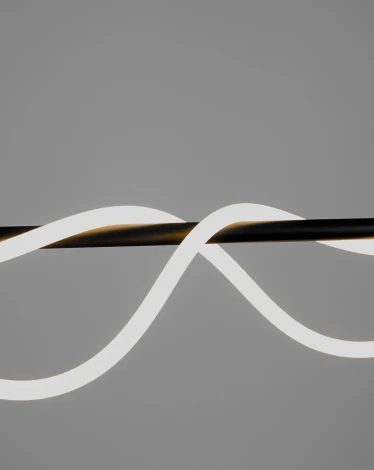 Подвесной светильник светодиодный с гибким неоном Moderli True V10685-PL (220V, на тросе)