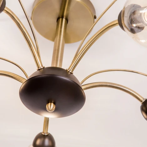 Потолочная люстра на штанге Citilux Комета CL108155 (220V, шарики)