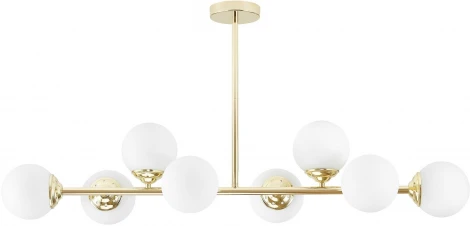 Потолочная люстра на штанге Lampit Fino TP 2005-8 GD (шарики)