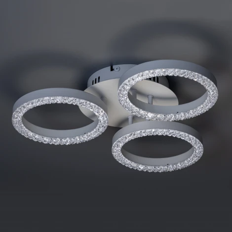 Потолочная люстра светодиодная с ДУ Ritter Lucido 51641 9