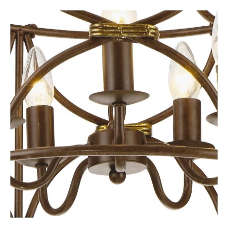 Подвесная люстра Arte Lamp Bellator A8959SP-5BR