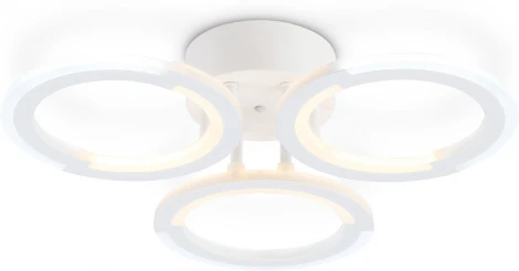 Потолочная люстра светодиодная на штанге с пультом Ambrella ACRYLICA FA8942 (регулировка яркости, 220V, кольцо)