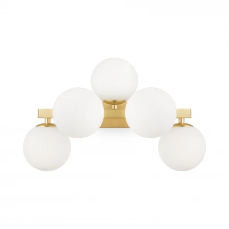Бра Maytoni Dallas MOD547WL-05BS (220V, шарики, молекулы)