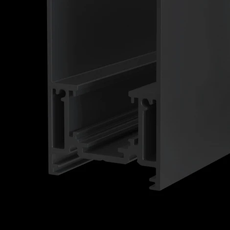 Шинопровод 2м S35 накладной/подвесной черный (магнитный) Maytoni Technical TRX004-212B