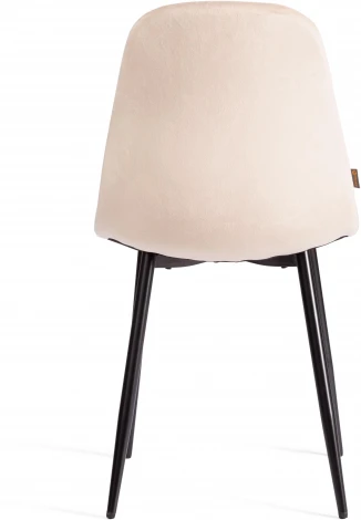 Обеденный стул Tetchair BREEZE (Велюр,Металл /Кремовый)