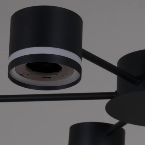 Потолочная люстра Reluce 06730-0.3-06 GX53 BK