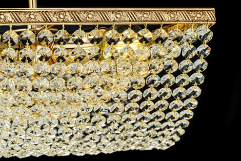 Потолочная люстра Arti Lampadari Nobile E 1.3.30.501 G (220V, хрусталь)