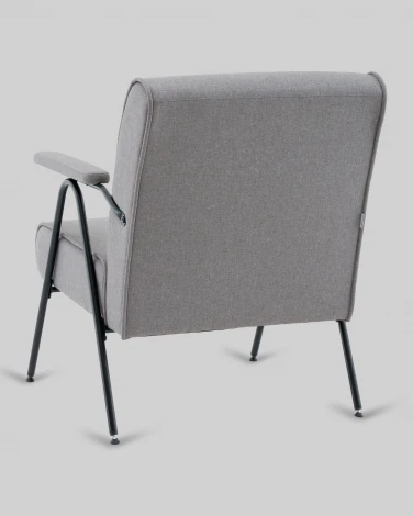 Кресло Эндино рогожка серый Stool Group арт.УТ000041561