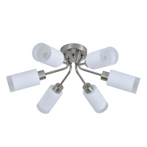 Потолочная люстра Escada Muscari ES0000042 150004/6C E14*40W Nickel