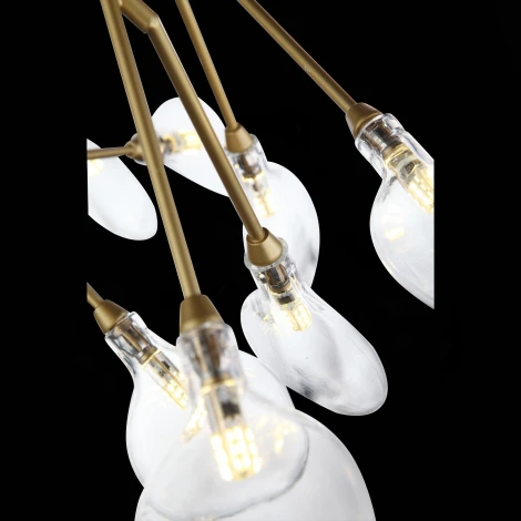 Подвесная люстра ST Luce Riccardo SL411.203.45 (220V, на тросе, лепестки)