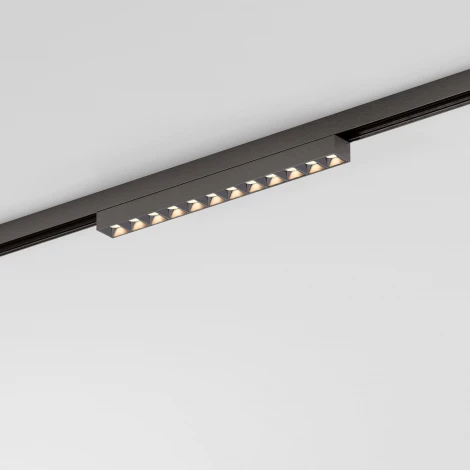 Трековый светильник Downlight магнитный Elektrostandard Line Magnetic Titan Line 85528/01 10W 48V 3000K (титан) (LED)