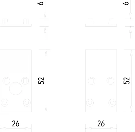 Боковая заглушка для шинопровода DLT2500CB, черная Donolux SPACE-Track system Cap CB0