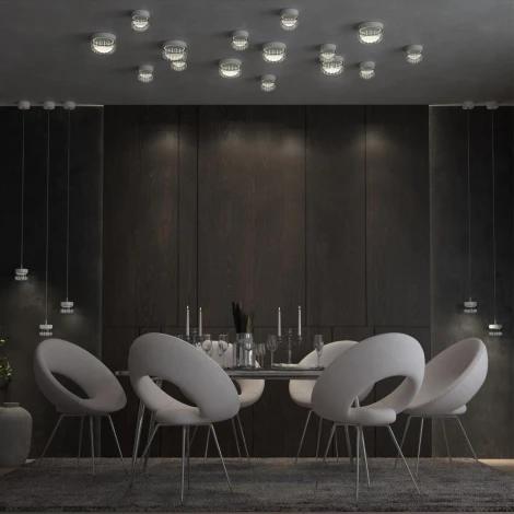 Точечный светильник накладной Novotech AURA 359003 (LED, 220V, круглые)