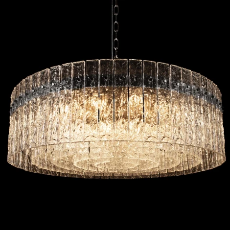 Подвесная люстра Loft It Nevada 10297/800 Pearl black (220V, хрусталь, круглые)