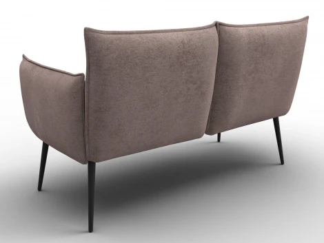 Диван прямой Лига-083 (Фанера/Металл/Велюр/Бежевый) Лига Диванов 131071