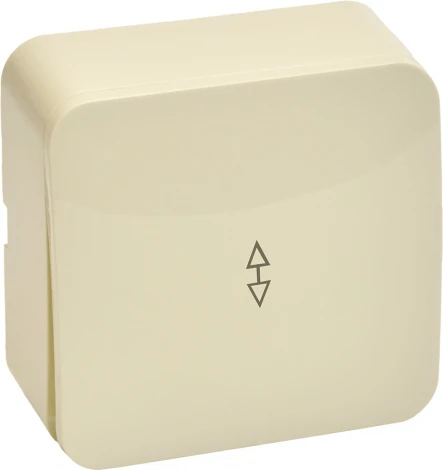 Переключатель одноклавишный (слоновая кость) Stekker София 49478