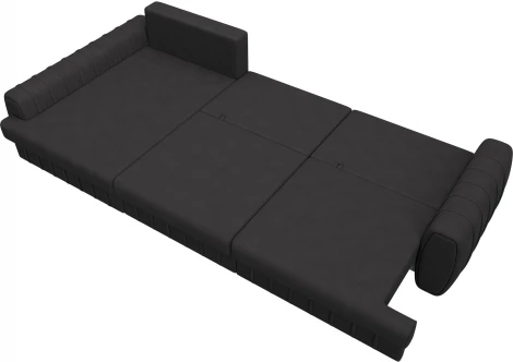 Диван угловой Лига-057 НПБ Лонг угол левый Лига Диванов (Замша) арт.129313L