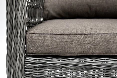 "Гранд Латте" кресло из искусственного ротанга, цвет графит 4SIS арт.УТ-00003064