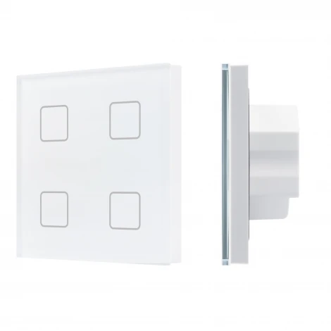Сенсорная панель INTELLIGENT ARLIGHT DALI-301-11-IN White (BUS/24V, Backlight) (IARL, IP20 Пластик) 046574