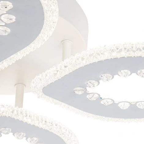 Потолочная люстра Dew 10271/4 LED*72W White (ночной режим, 220V, пульт управления)