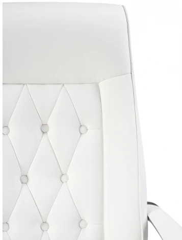 Компьютерное кресло Woodville Sarabi white / satin chrome 15424