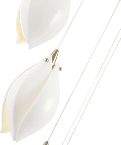 Подвесной светильник Crystal Lux FLOWERS SP9 (220V, на проводе)