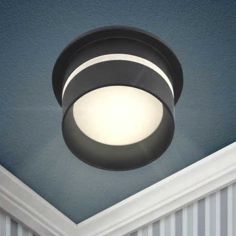 Встраиваемый точечный светильник ЭРА DK93 BK (12V)