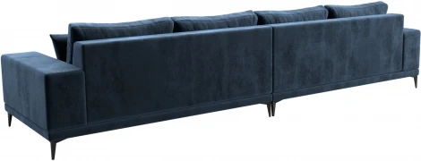 Диван прямой Льюес Лонг Лига Диванов (Велюр) арт.126718