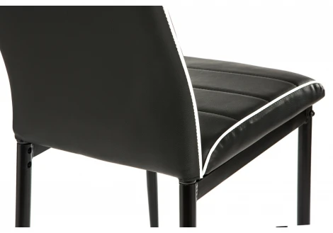 Стул Woodville на металлокаркасе DC2-001 black / white 11814