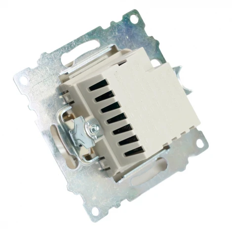 Розетка USB Type A+С (золото) Stekker Катрин 50053