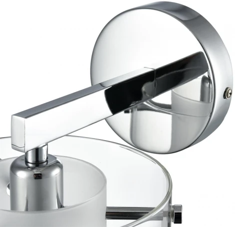 Бра Lumion Verdi 8261/1W металл/стекло, хром/прозрачный E14 1*40W 220V